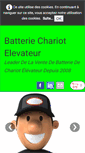 Mobile Screenshot of batterie-chariot-elevateur.com